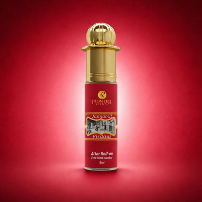 Jannat Ul Firdaus non alcoholic attar perfume 8ml deep musky floral oud fragrance mystical rich long lasting classic attar