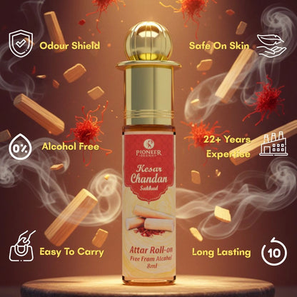 Kashmiri Oudh non alcoholic attar perfume 8ml earthy natural oud fragrance with florals amber moss spices long lasting attar